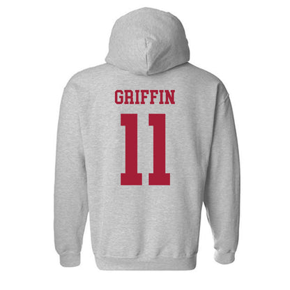 Alabama - NCAA Football : Xavier Griffin - Generic Shersey Hooded Sweatshirt-2