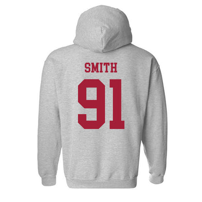 Alabama - NCAA Football : Caleb Smith - Generic Shersey Hooded Sweatshirt-2