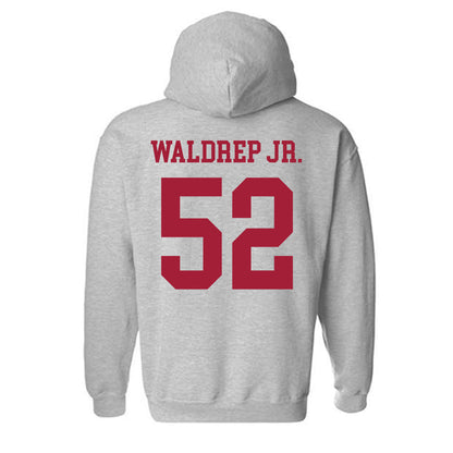 Alabama - NCAA Football : Mal Waldrep Jr. - Generic Shersey Hooded Sweatshirt-2