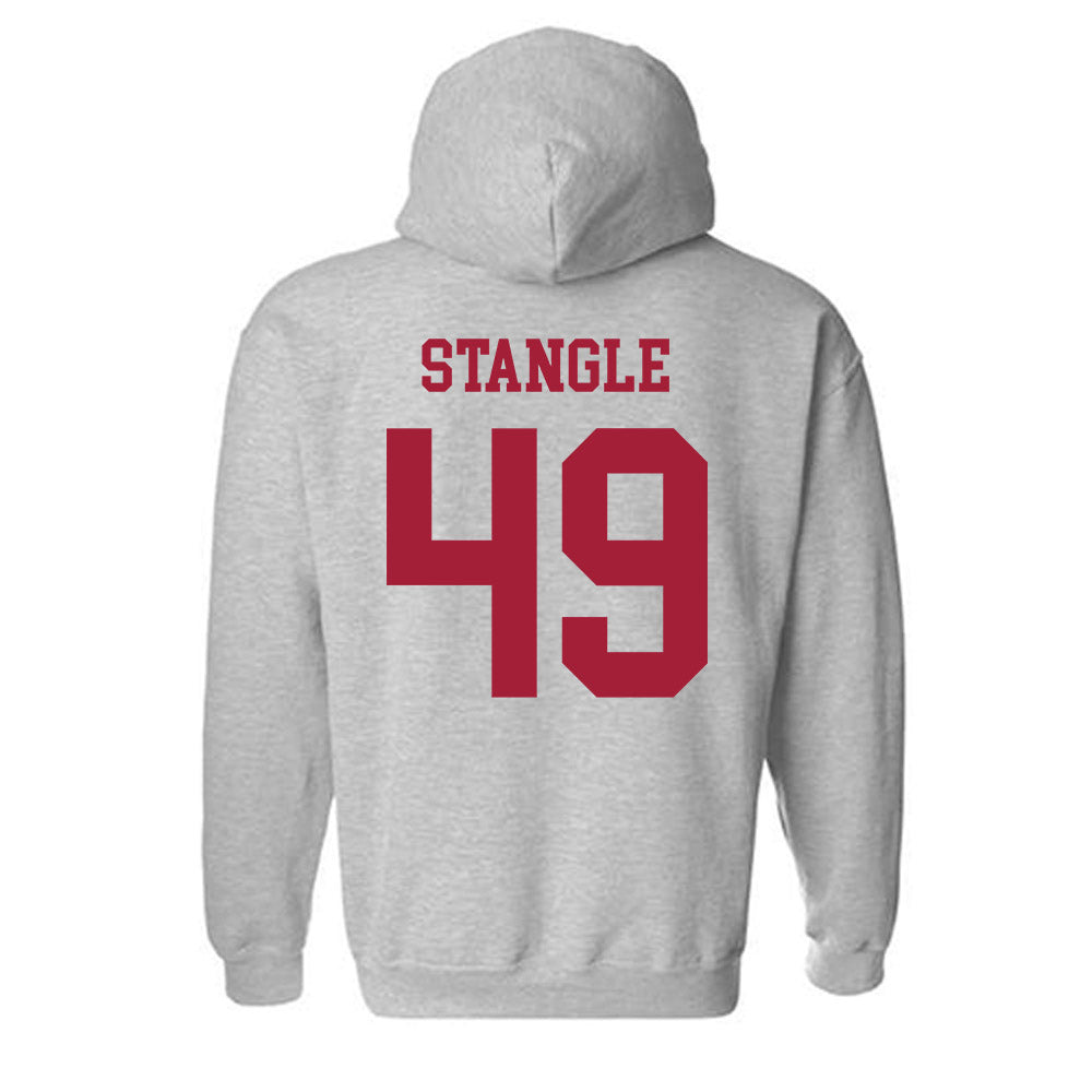 Alabama - NCAA Football : Ethan Stangle - Generic Shersey Hooded Sweatshirt-3