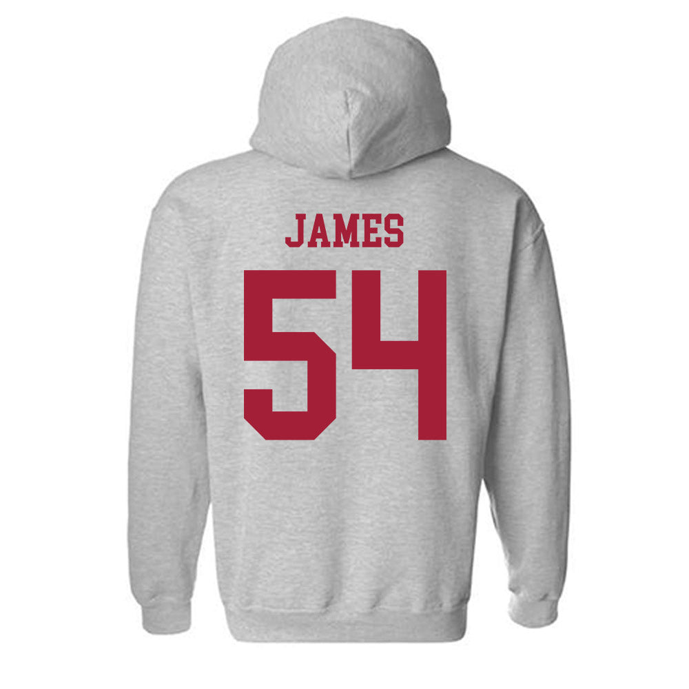 Alabama - NCAA Football : Jayvin James - Generic Shersey Hooded Sweatshirt-2