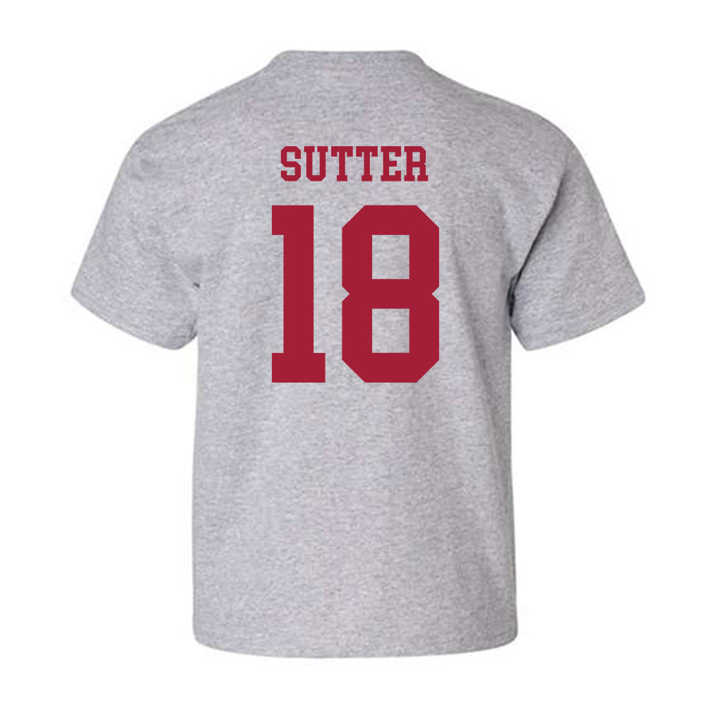 Alabama - NCAA Football : Mack Sutter - Generic Shersey Youth T-Shirt-3