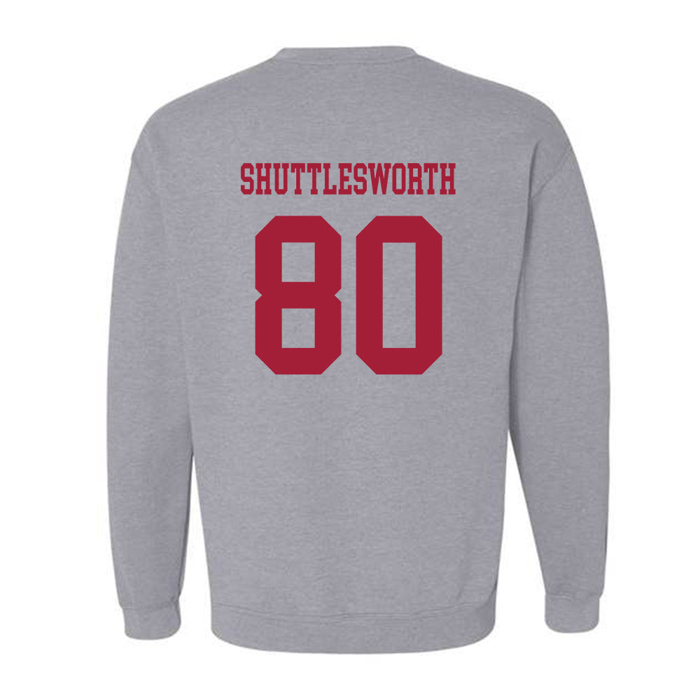 Alabama - NCAA Football : Jaxon Shuttlesworth - Generic Shersey Crewneck Sweatshirt-2