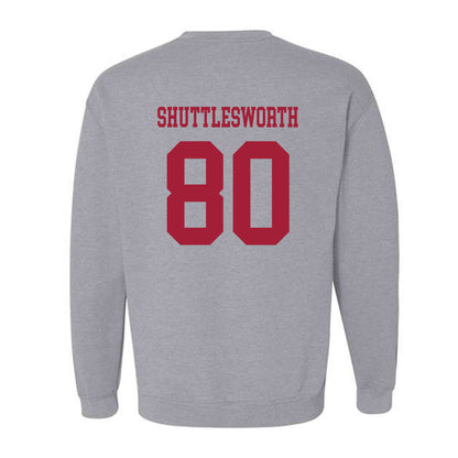 Alabama - NCAA Football : Jaxon Shuttlesworth - Generic Shersey Crewneck Sweatshirt-2