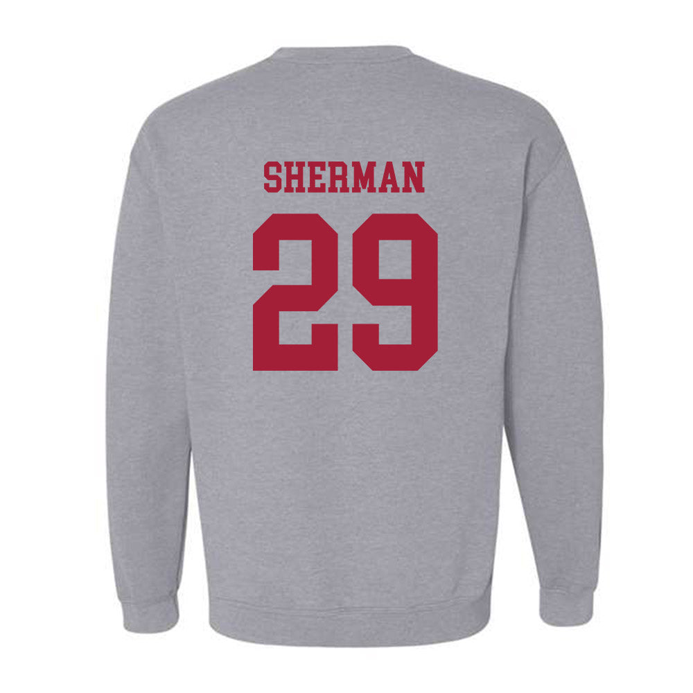 Alabama - NCAA Football : Nick Sherman - Generic Shersey Crewneck Sweatshirt-3