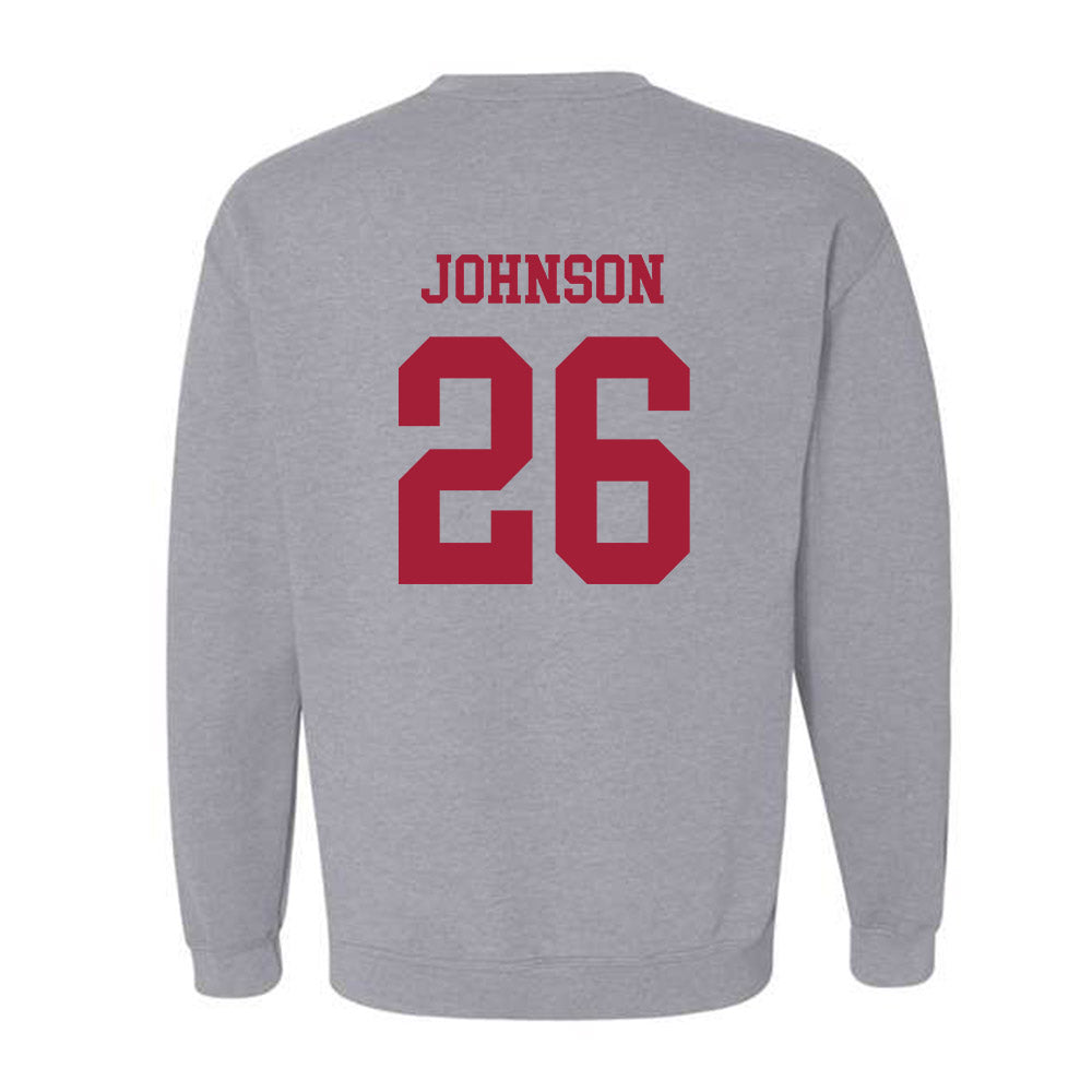 Alabama - NCAA Football : Mhari Johnson - Generic Shersey Crewneck Sweatshirt-3