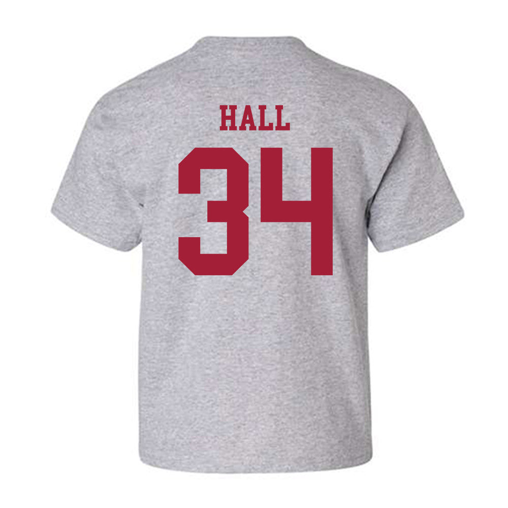 Alabama - NCAA Football : Zay Hall - Generic Shersey Youth T-Shirt-2