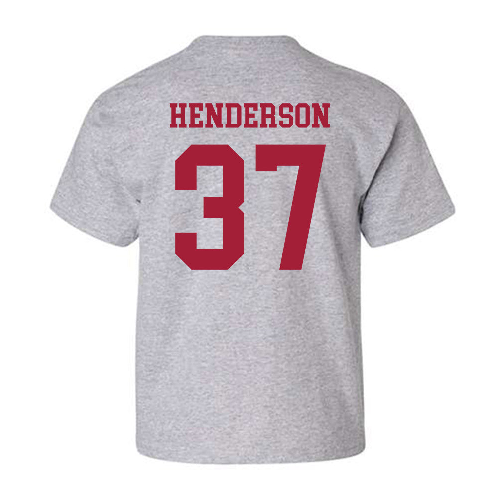 Alabama - NCAA Football : Tyler Henderson - Generic Shersey Youth T-Shirt-3