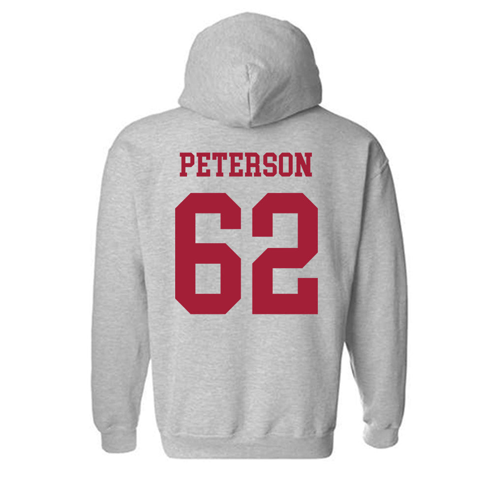 Alabama - NCAA Football : Davis Peterson - Generic Shersey Hooded Sweatshirt-2