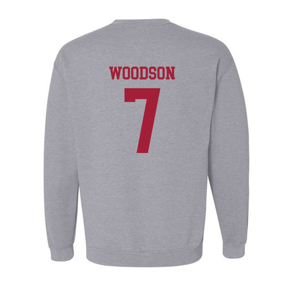 Alabama - NCAA Football : Caleb Woodson - Generic Shersey Crewneck Sweatshirt-3
