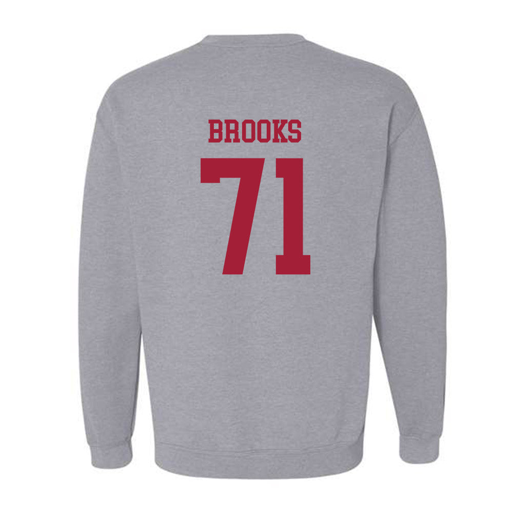 Alabama - NCAA Football : Nick Brooks - Generic Shersey Crewneck Sweatshirt-3