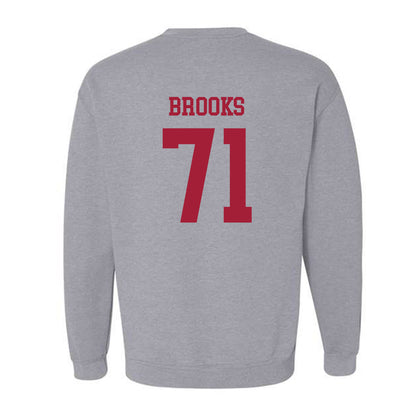 Alabama - NCAA Football : Nick Brooks - Generic Shersey Crewneck Sweatshirt-3