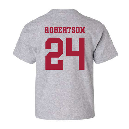 Alabama - NCAA Baseball : Tate Robertson - Youth T-Shirt