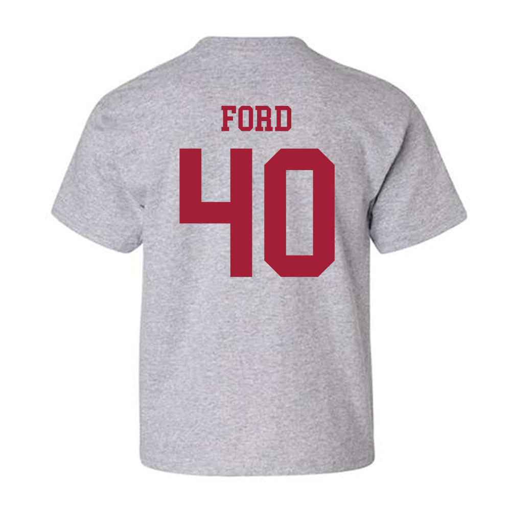 Alabama - NCAA Football : Josh Ford - Generic Shersey Youth T-Shirt-2