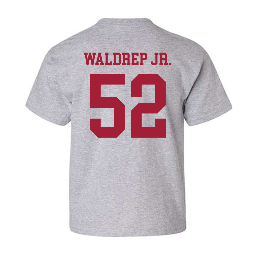 Alabama - NCAA Football : Mal Waldrep Jr. - Generic Shersey Youth T-Shirt-2