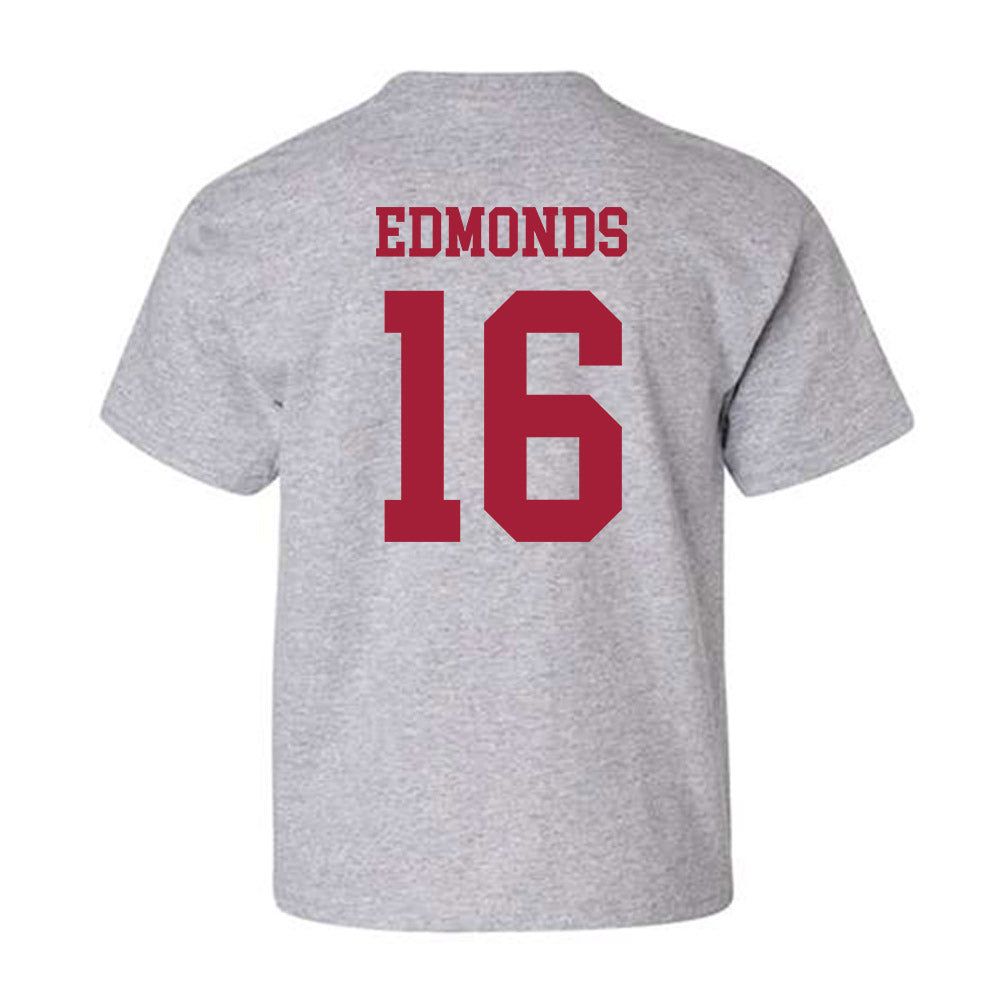 Alabama - NCAA Football : Jorden Edmonds - Generic Shersey Youth T-Shirt-2