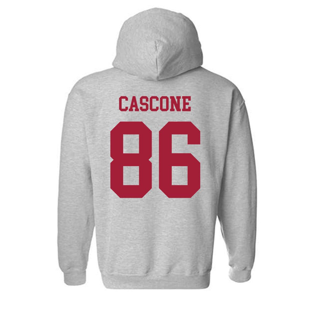 Alabama - NCAA Football : Jude Cascone - Generic Shersey Hooded Sweatshirt-3