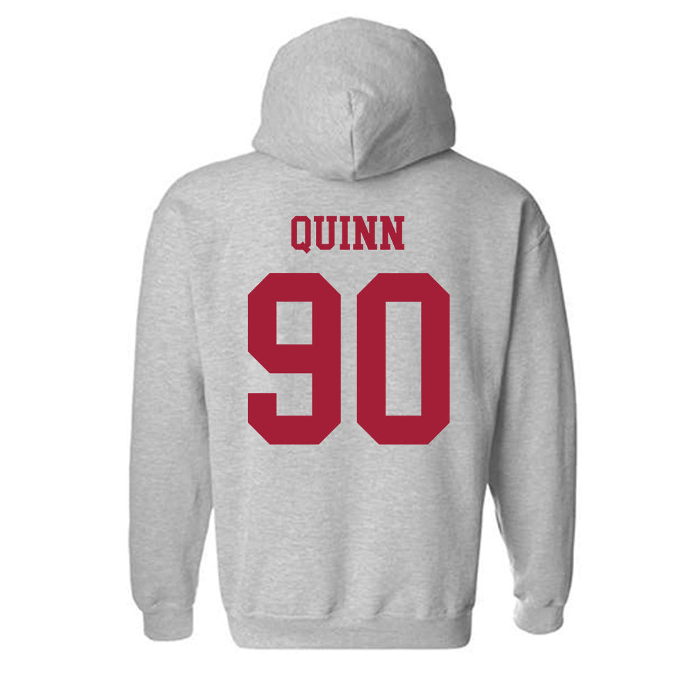 Alabama - NCAA Football : Lorcan Quinn - Generic Shersey Hooded Sweatshirt-3