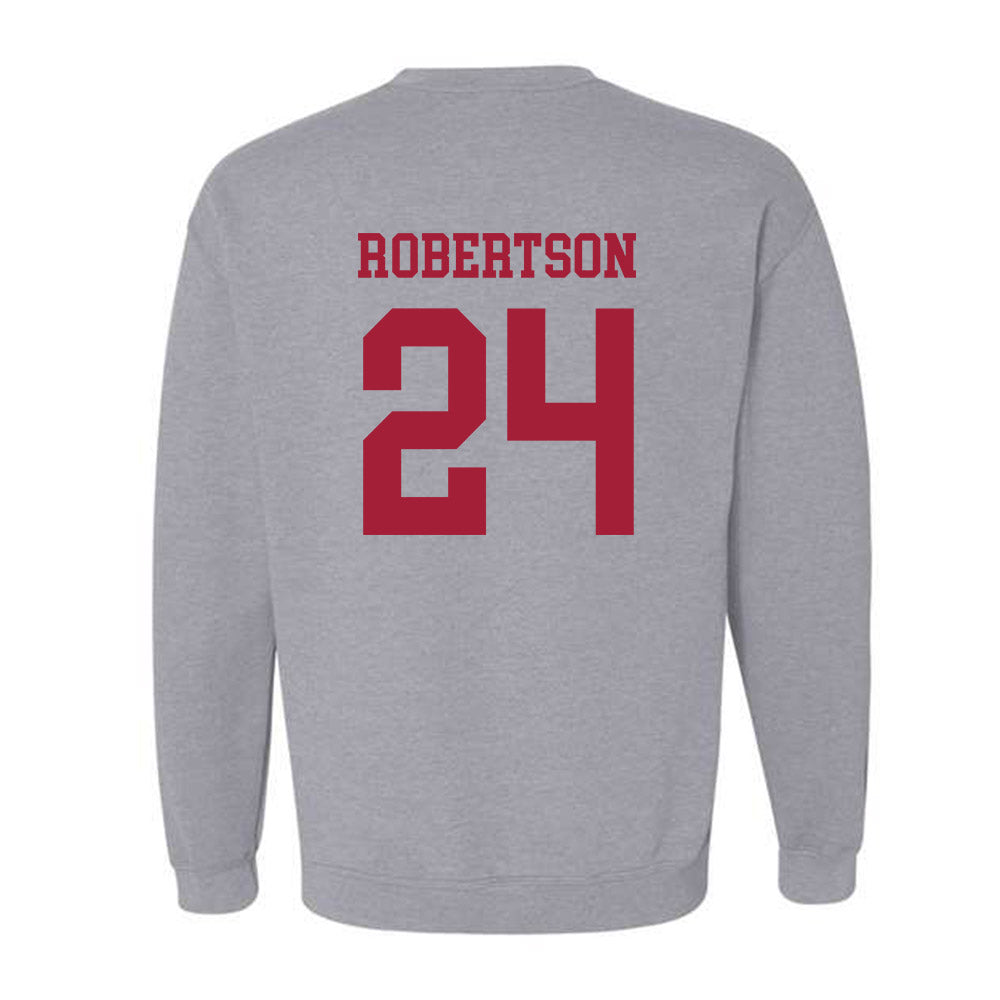 Alabama - NCAA Baseball : Tate Robertson - Crewneck Sweatshirt