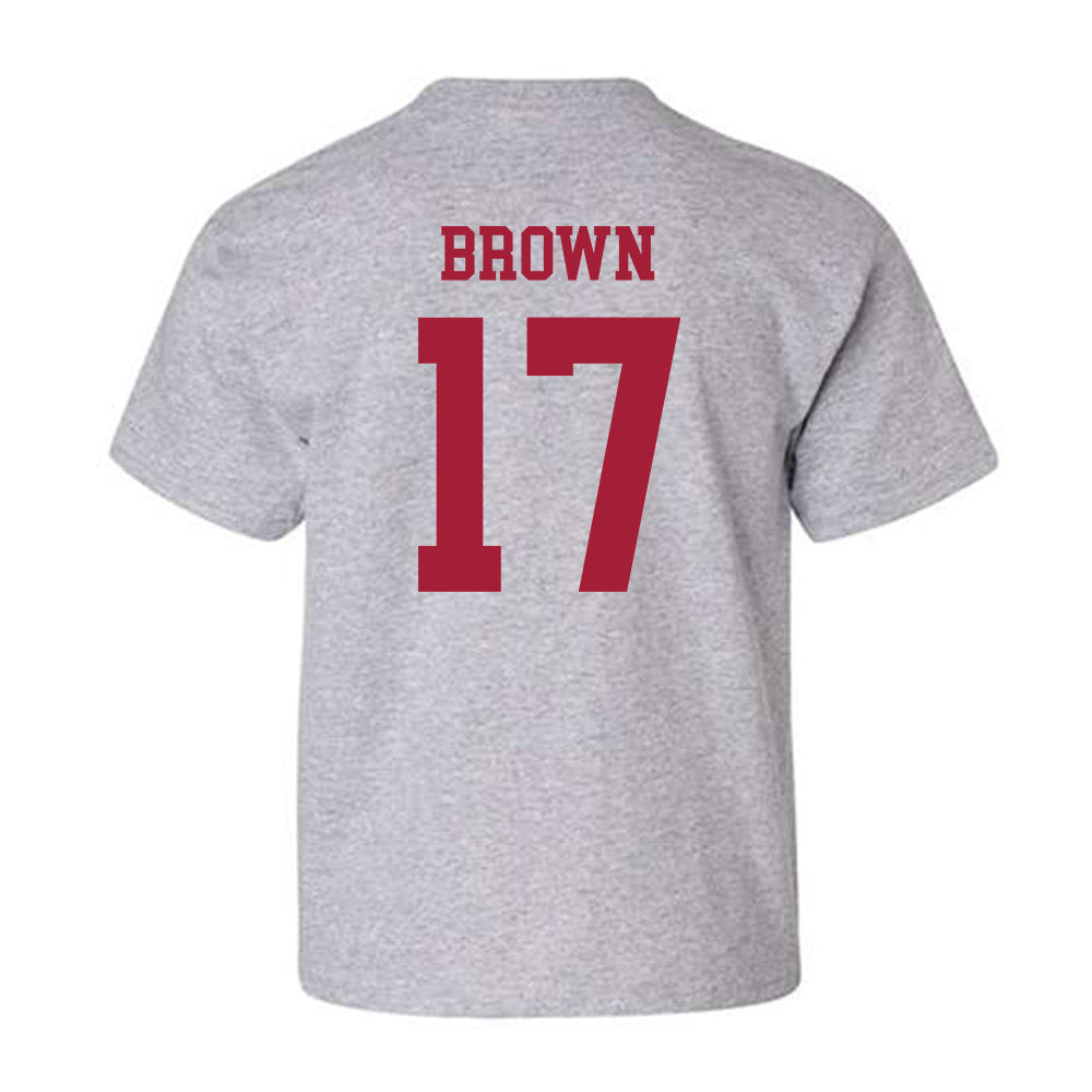 Alabama - NCAA Football : Trae'shawn Brown - Generic Shersey Youth T-Shirt-2