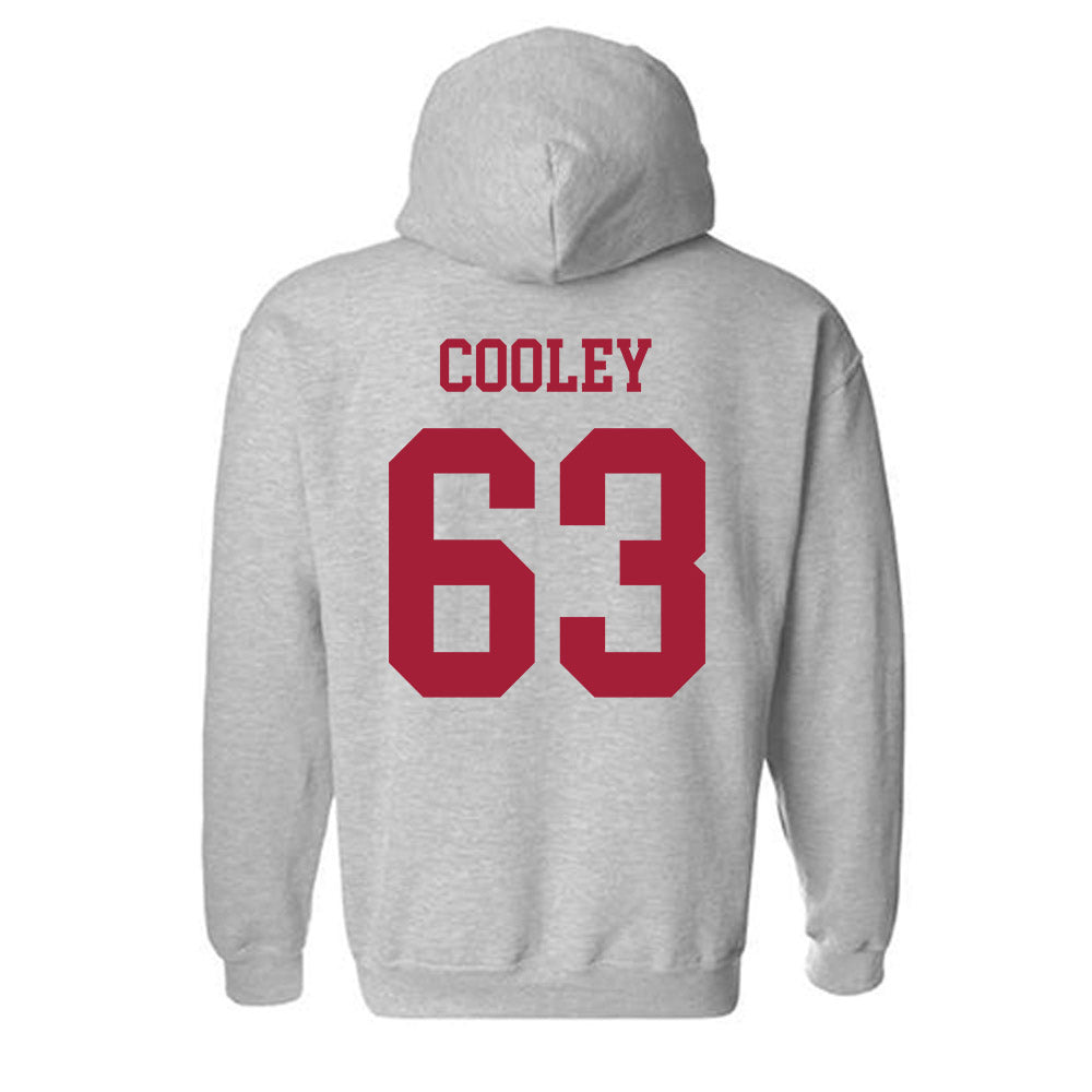 Alabama - NCAA Football : Bryson Cooley - Generic Shersey Hooded Sweatshirt-3
