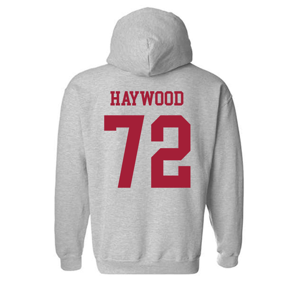 Alabama - NCAA Football : Ty Haywood - Generic Shersey Hooded Sweatshirt-3