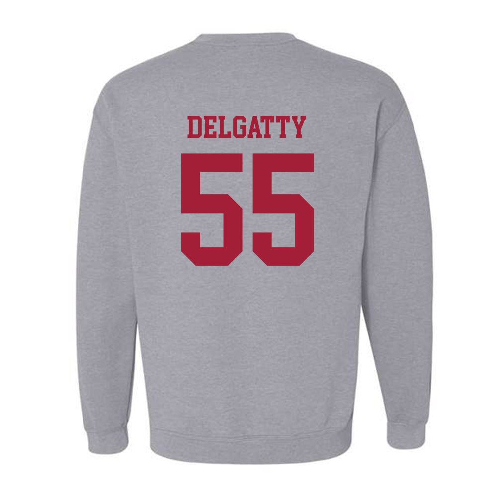 Alabama - NCAA Football : Racin Delgatty - Generic Shersey Crewneck Sweatshirt-3
