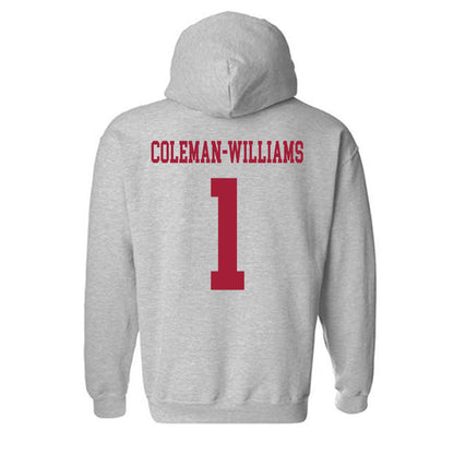 Alabama - NCAA Football : Ryan Coleman-Williams - Generic Shersey Hooded Sweatshirt-3