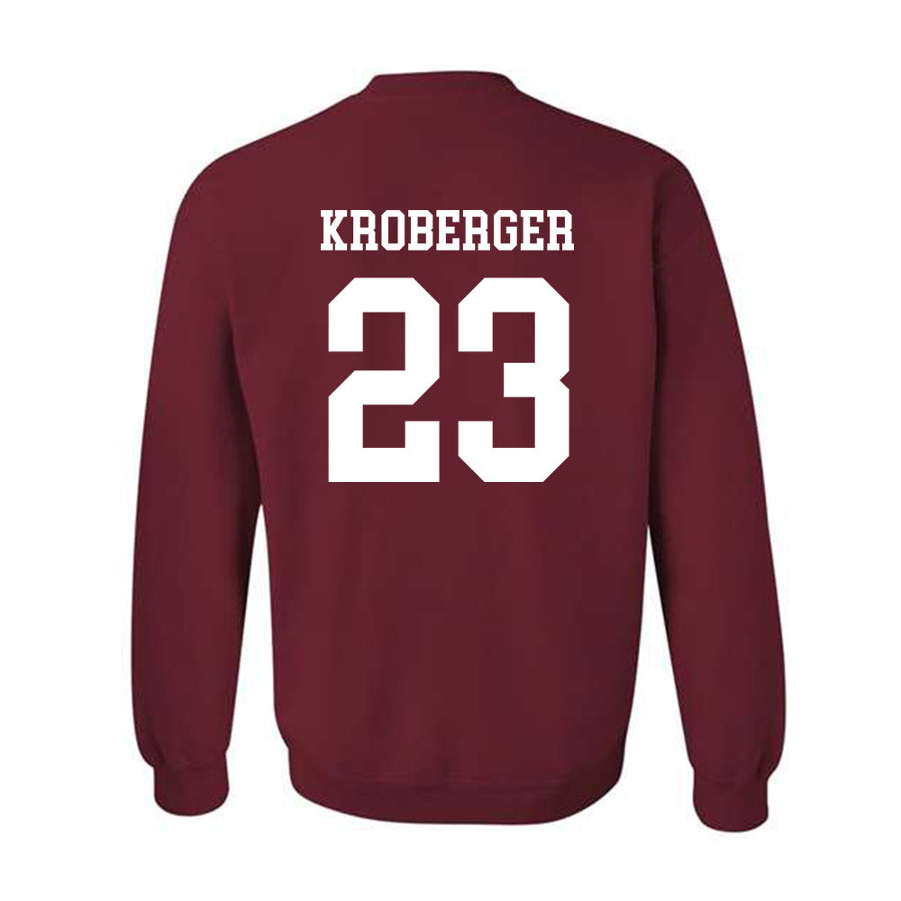 Alabama - NCAA Baseball : Chase Kroberger - Classic Shersey Crewneck Sweatshirt-1
