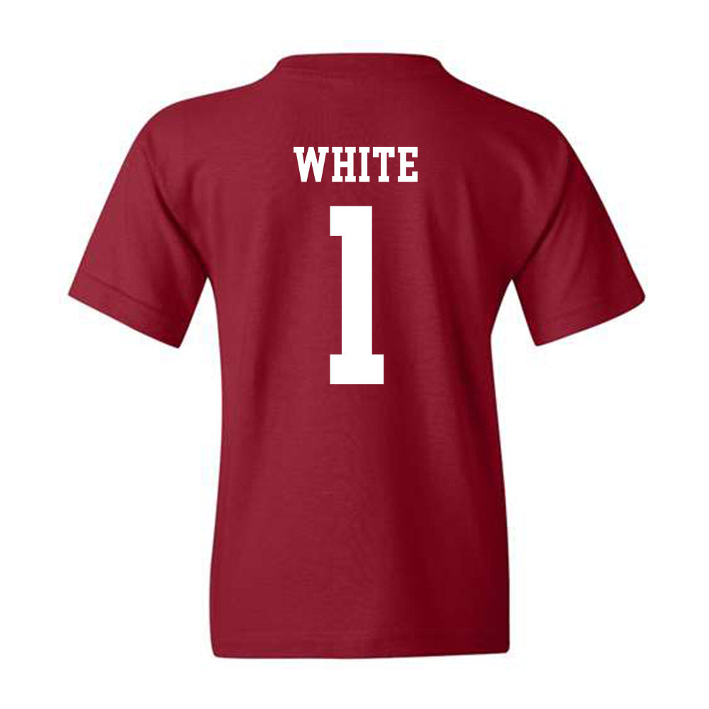 Alabama - Baseball Alumni : Mikey White - Classic Shersey Youth T-Shirt
