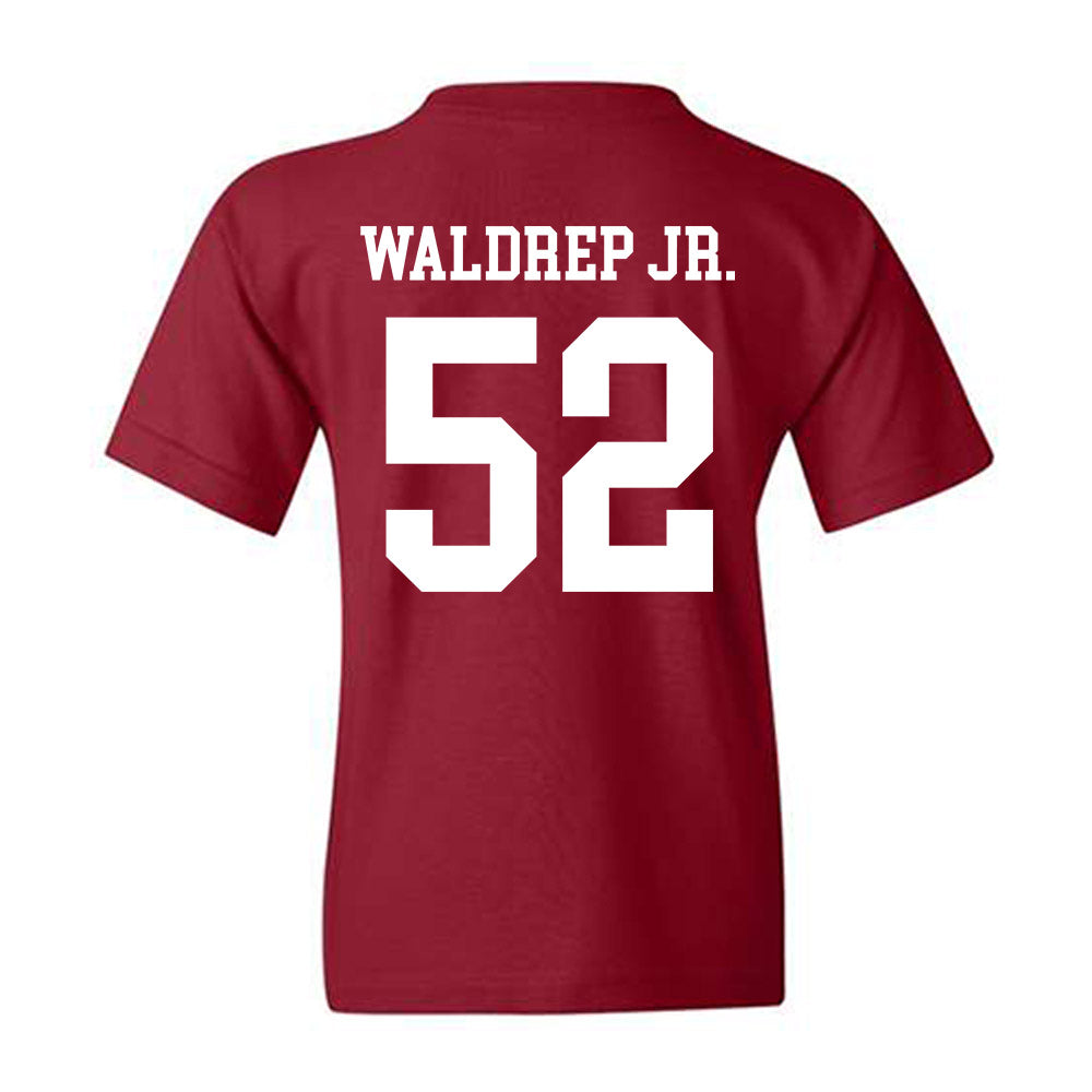 Alabama - NCAA Football : Mal Waldrep Jr. - Classic Shersey Youth T-Shirt-1