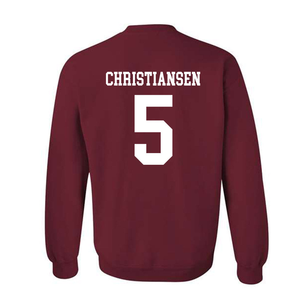 Alabama - NCAA Baseball : Sam Christiansen - Classic Shersey Crewneck Sweatshirt-1