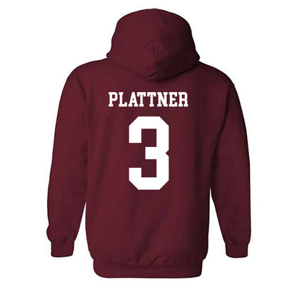 Alabama - NCAA Baseball : Will Plattner - Classic Shersey Hooded Sweatshirt-1