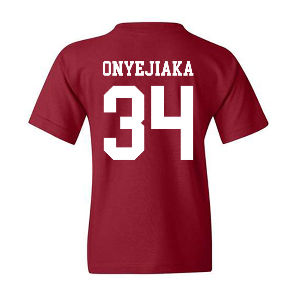 Alabama - NCAA Men's Basketball : Collins Onyejiaka - Classic Shersey Youth T-Shirt-1