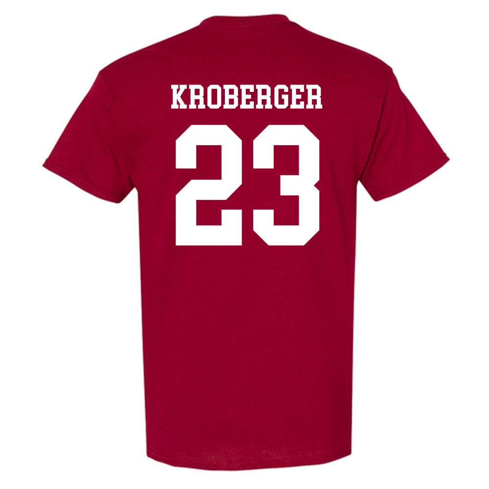 Alabama - NCAA Baseball : Chase Kroberger - Classic Shersey T-Shirt-1