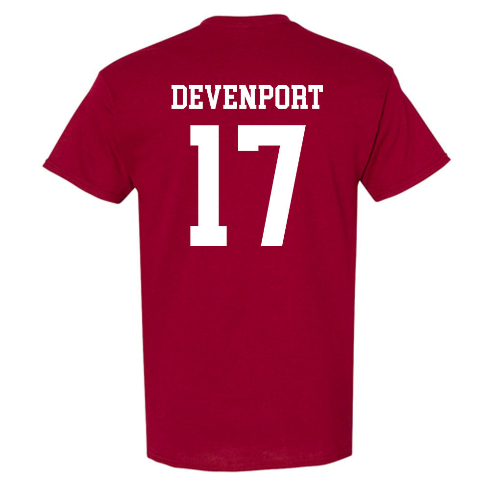 Alabama - NCAA Baseball : Logen Devenport - Classic Shersey T-Shirt-1