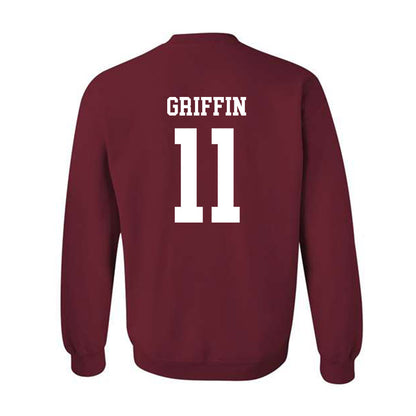 Alabama - NCAA Football : Xavier Griffin - Classic Shersey Crewneck Sweatshirt-1