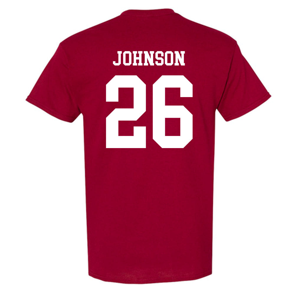 Alabama - NCAA Baseball : Zack Johnson - Classic Shersey T-Shirt-1