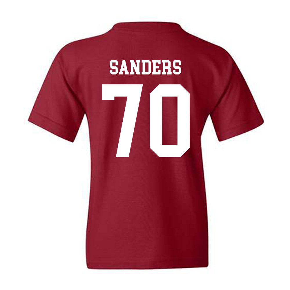 Alabama - NCAA Football : William Sanders - Classic Shersey Youth T-Shirt-1