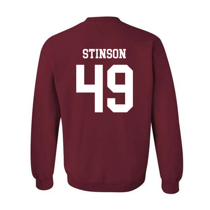 Alabama - Football Alumni : Edward Stinson - Classic Shersey Crewneck Sweatshirt