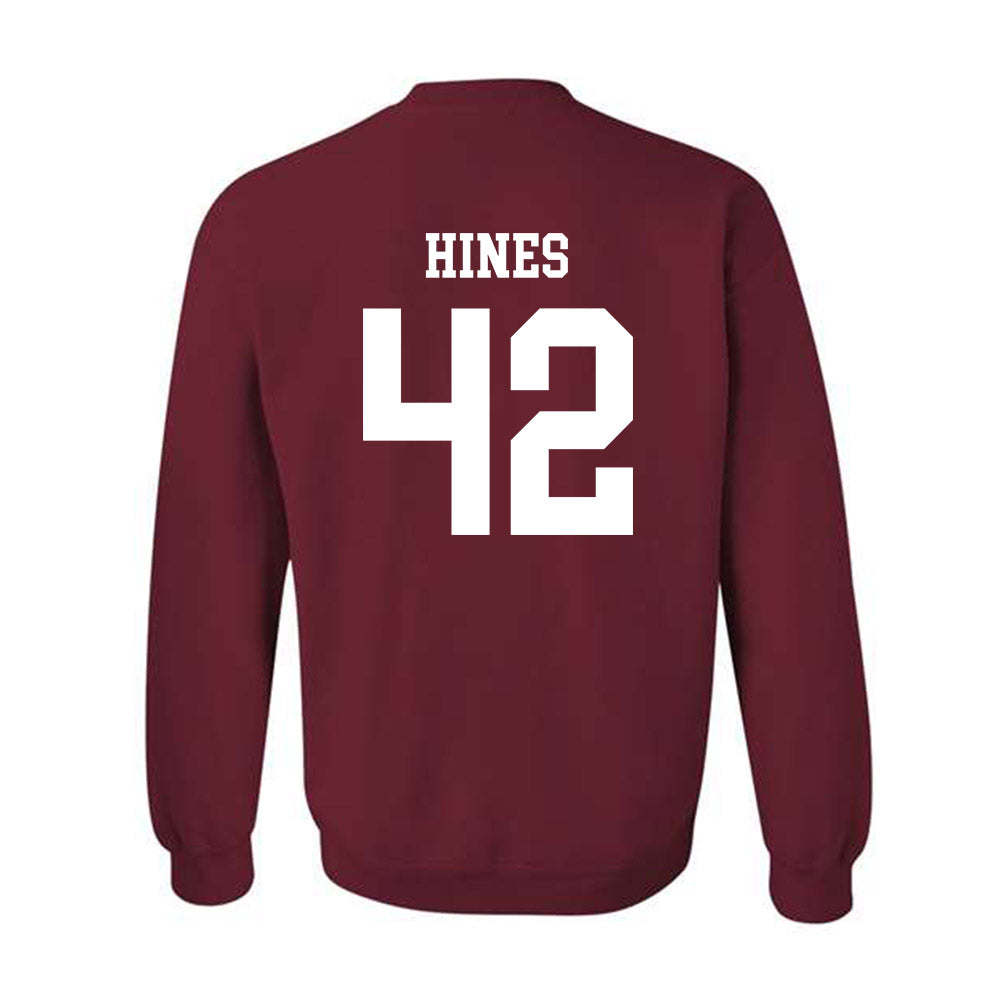 Alabama - NCAA Baseball : Eric Hines - Classic Shersey Crewneck Sweatshirt-1