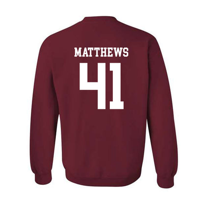 Alabama - NCAA Football : Jamarion Matthews - Classic Shersey Crewneck Sweatshirt-1