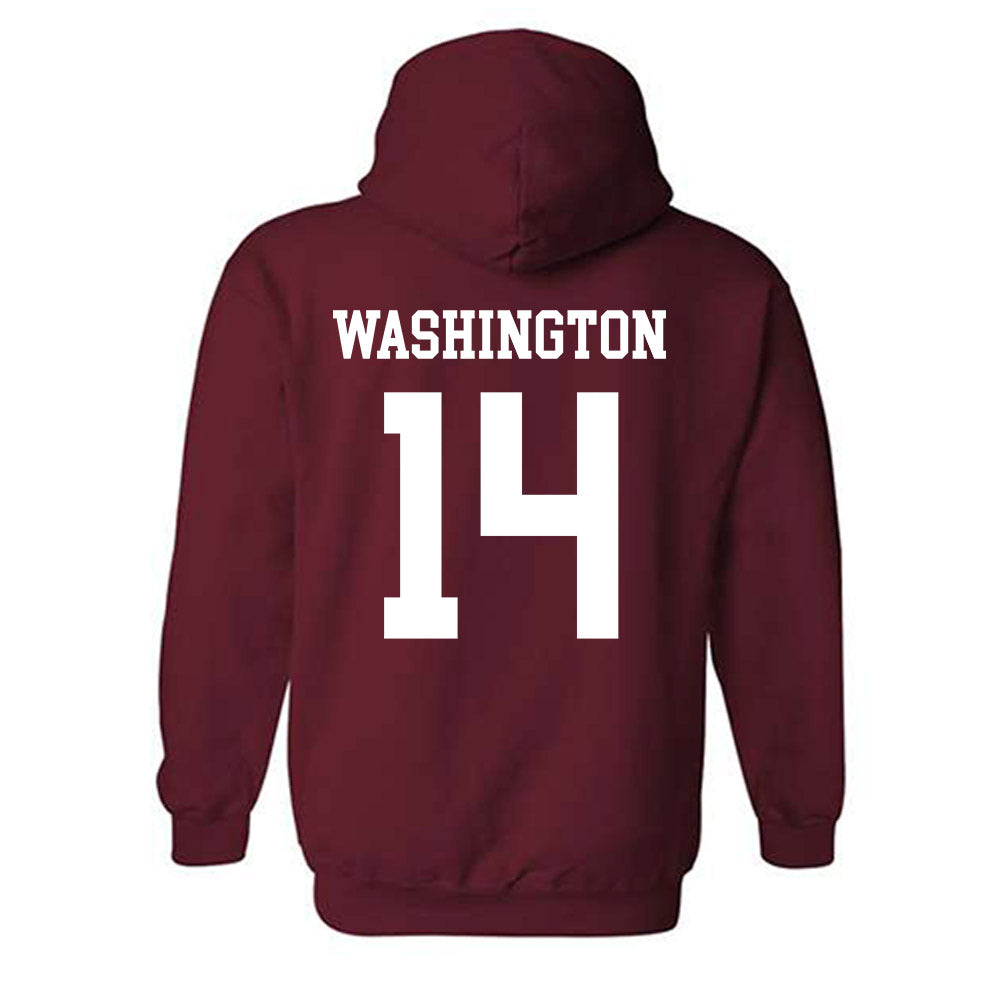 Alabama - Mens Basketball Alumni : Eric Washington - Classic Shersey Hooded Sweatshirt