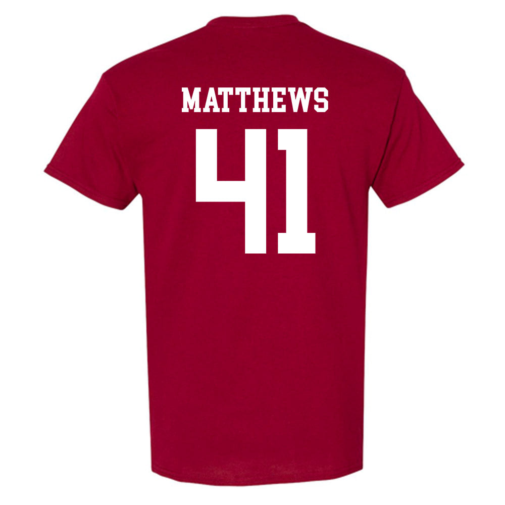 Alabama - NCAA Football : Jamarion Matthews - Classic Shersey T-Shirt-1