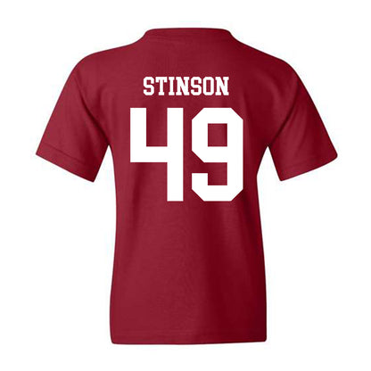 Alabama - Football Alumni : Edward Stinson - Classic Shersey Youth T-Shirt