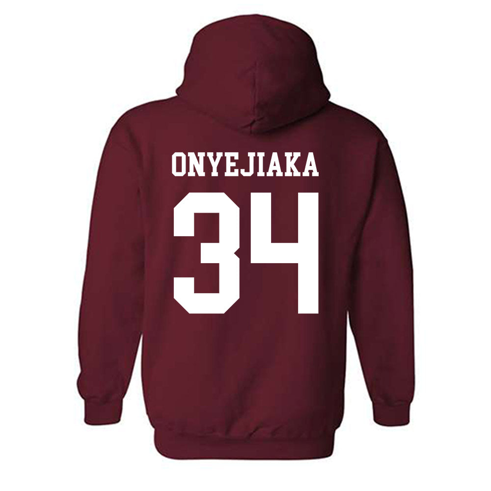 Alabama - NCAA Men's Basketball : Collins Onyejiaka - Classic Shersey Hooded Sweatshirt-1
