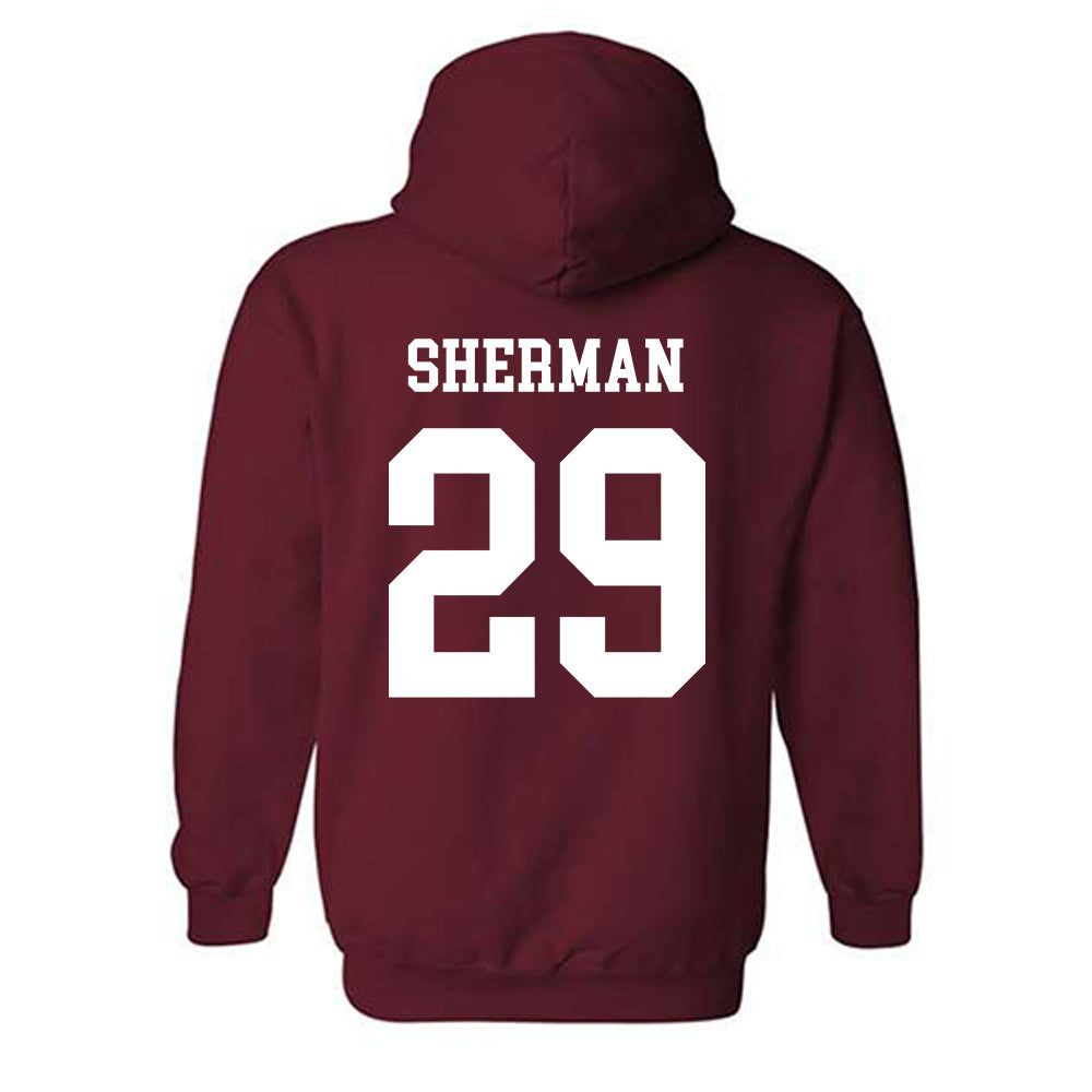 Alabama - NCAA Football : Nick Sherman - Classic Shersey Hooded Sweatshirt-1