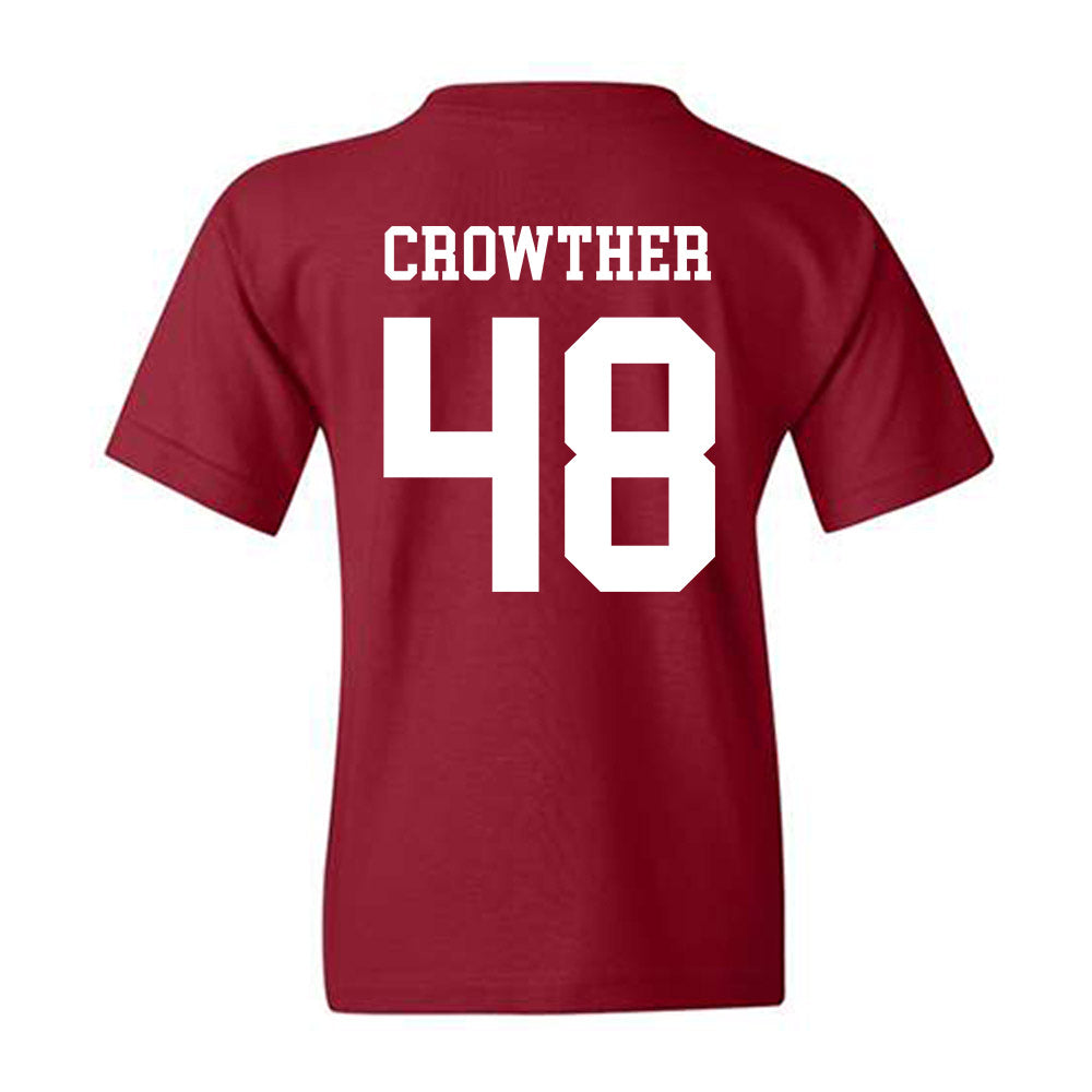 Alabama - NCAA Baseball : Ashton Crowther - Classic Shersey Youth T-Shirt-1