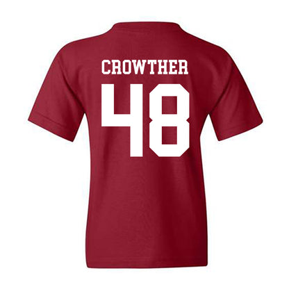 Alabama - NCAA Baseball : Ashton Crowther - Classic Shersey Youth T-Shirt-1