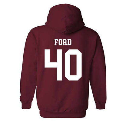 Alabama - NCAA Football : Josh Ford - Classic Shersey Hooded Sweatshirt-1